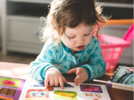 Sprouts child playing image
